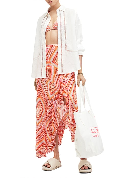 SARA LUISA SKIRT BLOOD ORANGE 5