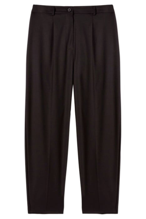 FLOWING TROUSERS WITH DARTS BLACK 3