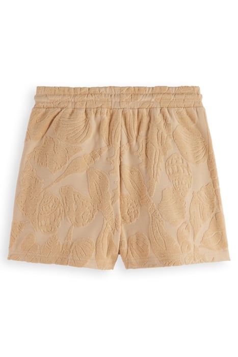 JACQUARD TOWELING SHORTS MOCCA 4
