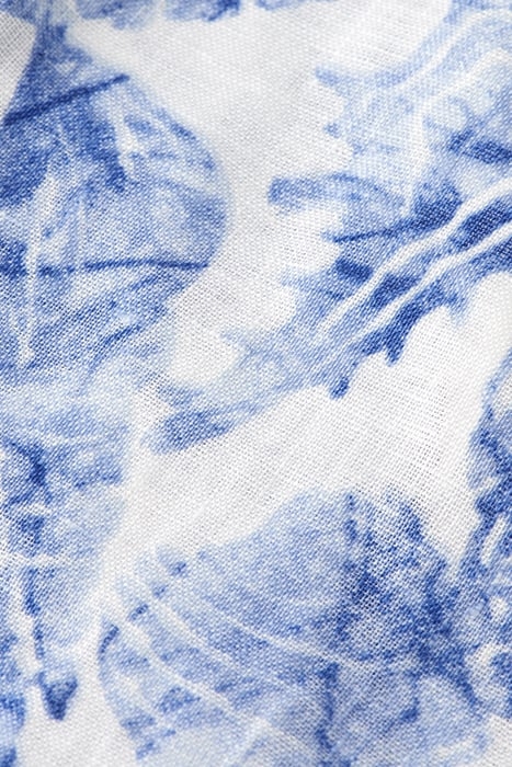 LINEN ALL-IN-ONE SHELL BATIK BLUE 3