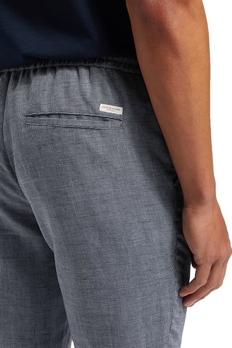 WARREN - STRAIGHT FIT YARN-DYE NAVY HERRINGBONE 7