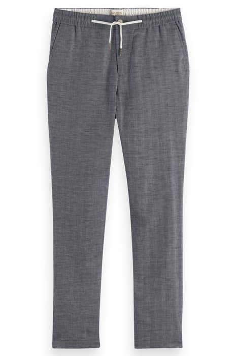 WARREN - STRAIGHT FIT YARN-DYE NAVY HERRINGBONE 3