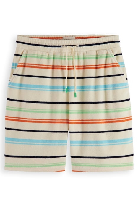 TOWELLING SWEATSHORTS MULTICOLOUR STRIPE 4