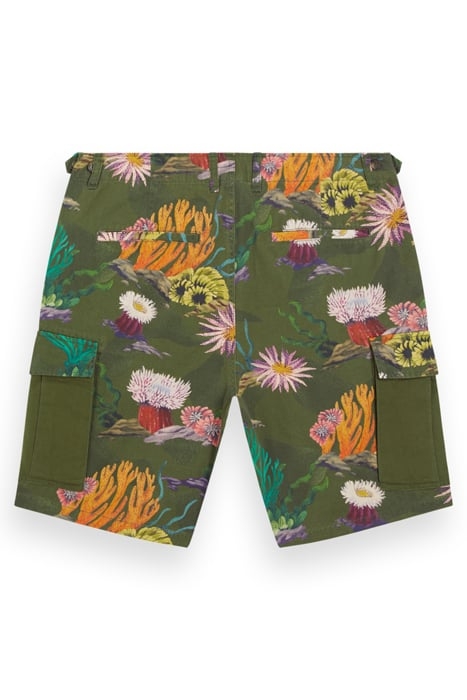 SEASONAL - RELAXED PRINTED TWI CAMO CORAL AOP 5