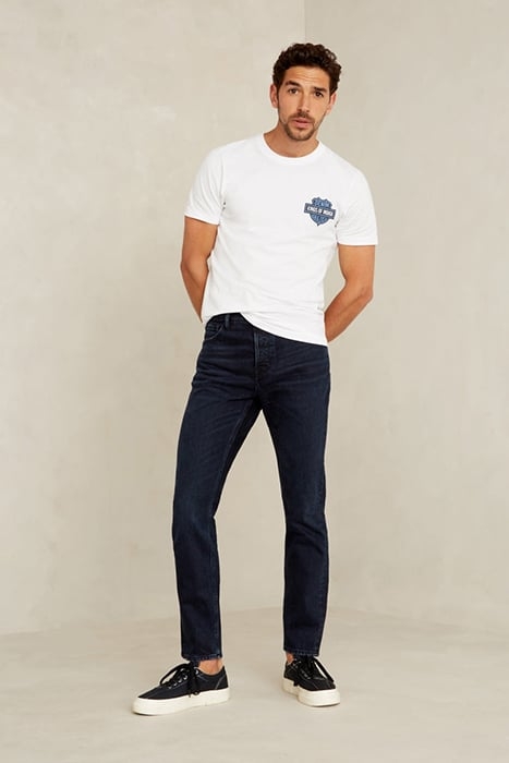 JOHN XAVIER BLUE BLACK WORN 1