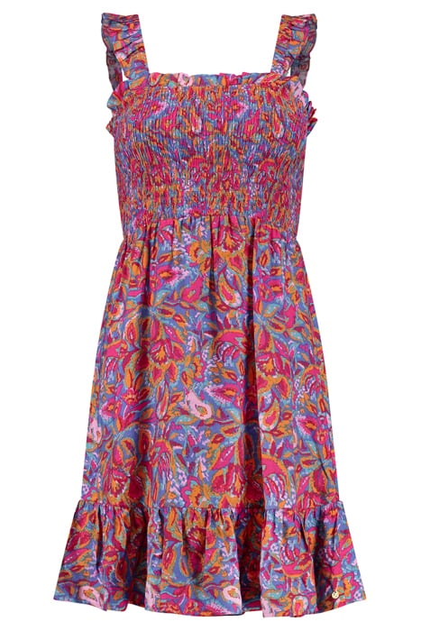 FIESTA DRESS SICILIAN FLOWER PURPLE SICILIAN FLOWER 5