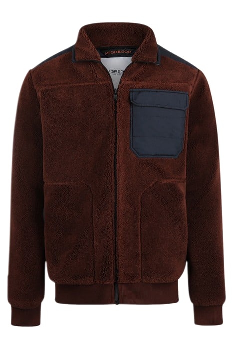 TEDDY JACKET CHESNUT 1