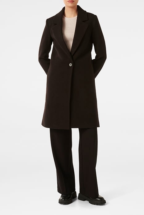 BILLIE LONGLINE COATIGAN BLACK 1