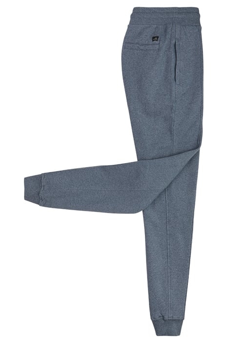 LOGAN-PINTUCK | CUFFED SWEATPANTS STEEL BLUE MELANGE 1