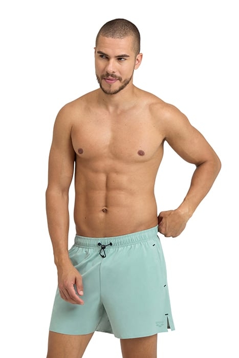 MEN'S ARENA EVO BEACH SHORT SOLID JADE 1