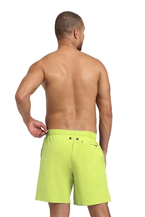 MEN'S ARENA EVO BEACH BOXER SOLID SOFT GREEN 2