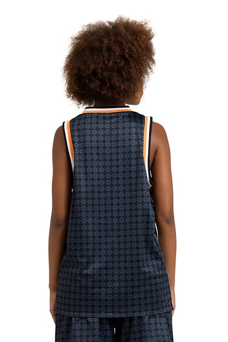 ARENA 50TH TANK TOP MESH REVERSIBLE BLACK-BLACK MULTI-WHITE- 5