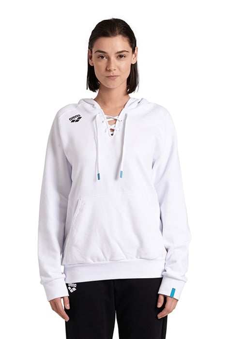 TEAM HOODED SWEAT LACED WHITE-LACE 4