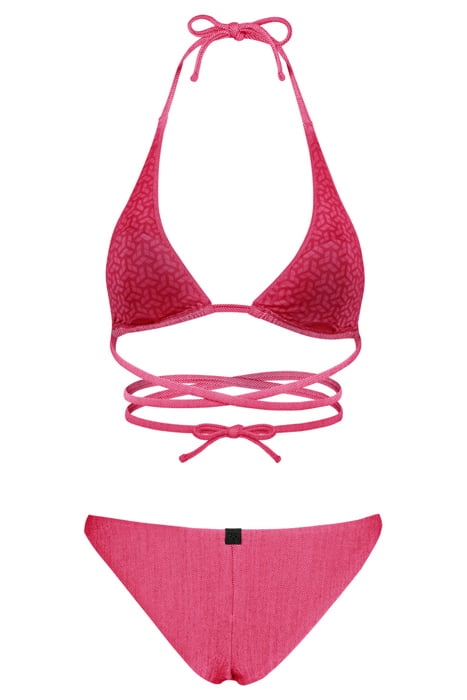 WOMEN'S ARENA TECH WOOL TRIANGLE BIKINI FUXIA 4