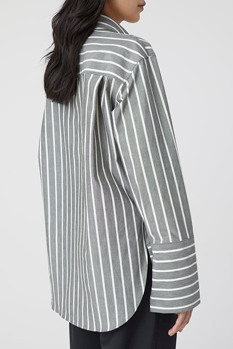 SHIRT HIGH CUFF WASHED BLACK 5