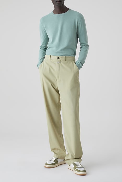 LIVINGTON WIDE PANTS LIGHT MOSS GREEN 3