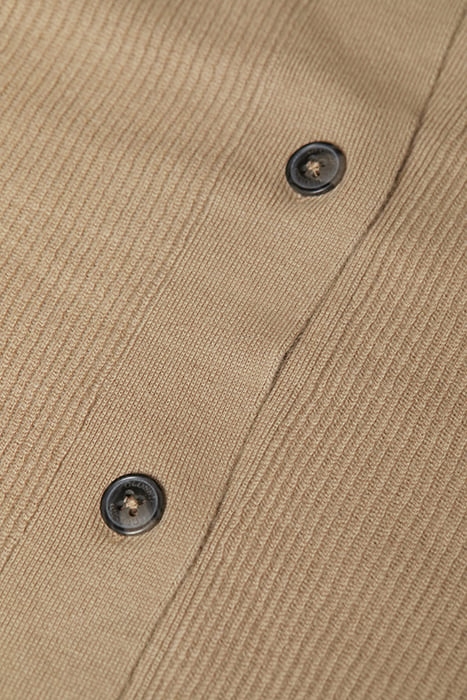 CREW NECK CARDIGAN BROWN SUGAR 7