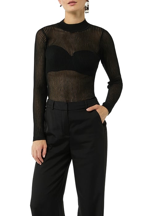 COMMA PULLOVER BLACK 1