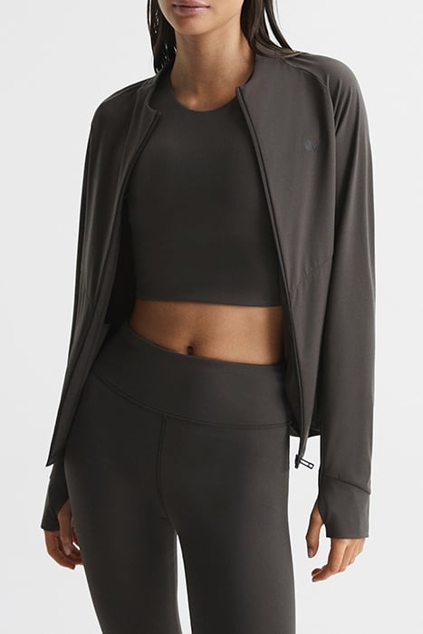 ALBA-PERFORMANCE SPORTS JACKET BROWN 5