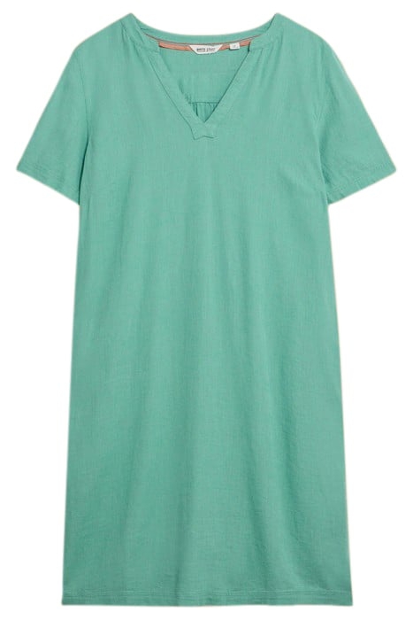 LYDIA SHIFT DRE MID TEAL 2