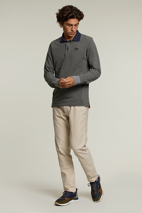 CUSTOM FIT COTTON POLO WOODSTOCK MIX 3