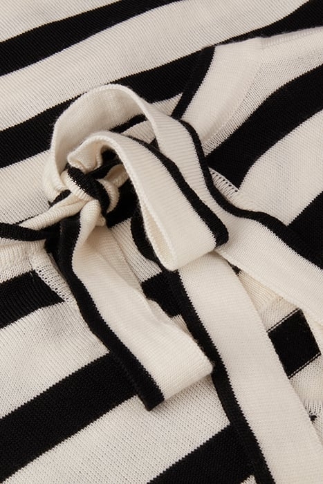 CELEST KNIT TOP WHITE STRIPE 4