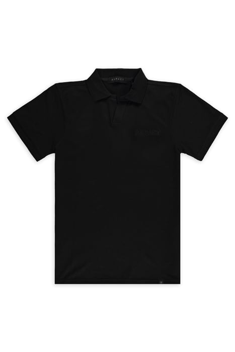 OUTLINE POLO BLACK 1