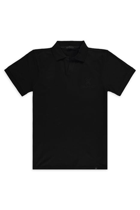 PIXEL POLO BLACK 1