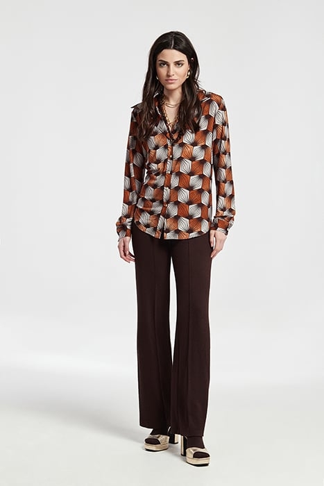 TAILORED SHIRT RUSSET ORANGE 2