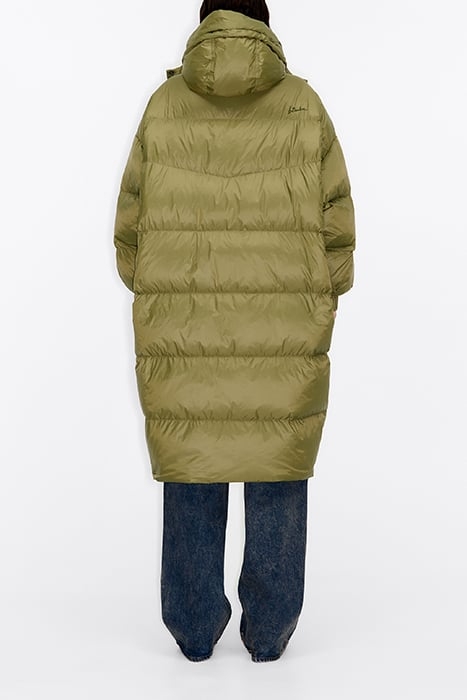 KHAKI DOWN PUFFER JACKET 2