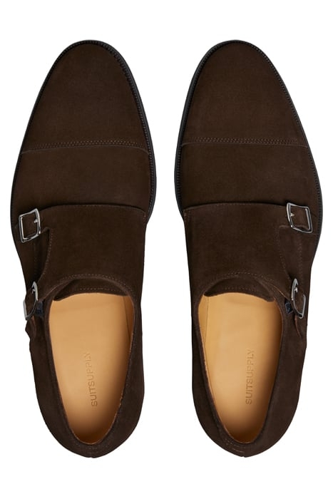 DARK BROWN DOUBLE MONK STRAP 5
