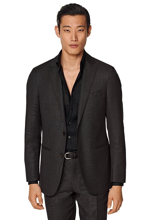DARK GREY BIRD'S EYE TAILORED FIT SIENNA SUIT JACKET 6