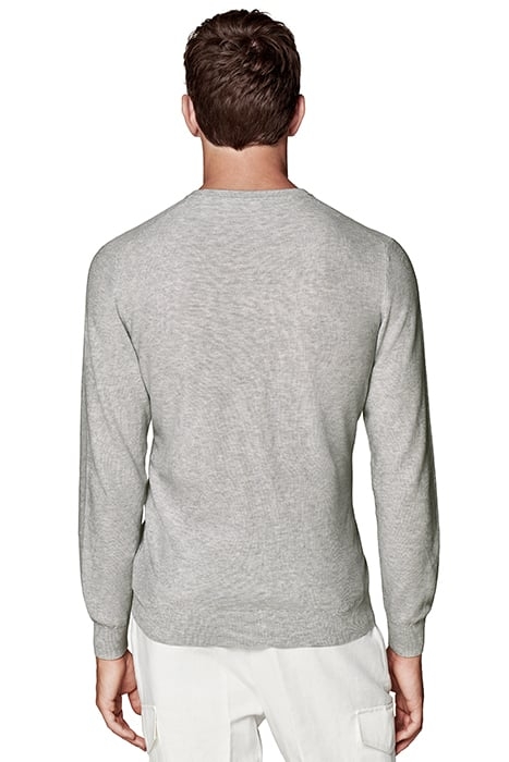 LIGHT GREY CREWNECK 2