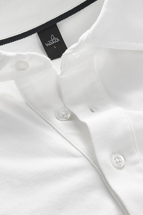 NORTON | TAILORED JERSEY POLOSHIRT OFF WHITE 2