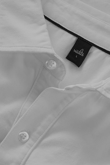 BARTON | TAILORED JERSEY SHIRT PURE WHITE 4