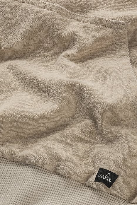 REED | TOWELING HOODIE NEUTRAL SAND 2