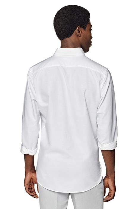 WHITE OXFORD SLIM FIT SHIRT 2
