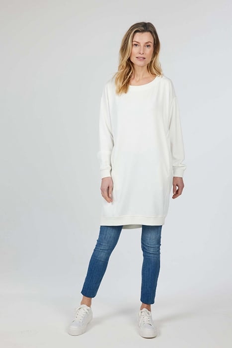 SWEAT DRESS LOU OFFWHITE 2
