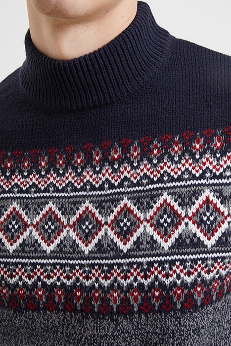 FAIRISLE BLUE 4
