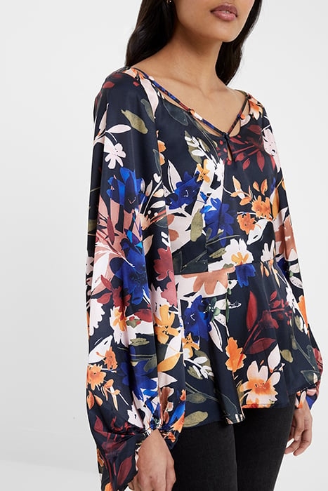 BROOKE ALEEYA SATIN TOP BLACK 3