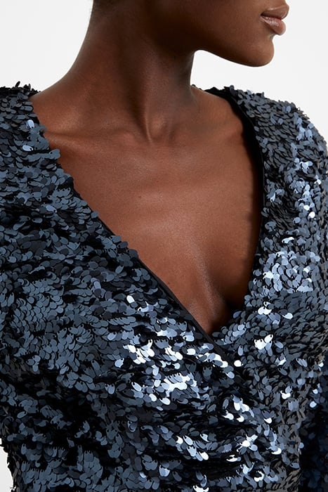 BISMA SEQUIN WRAP DRESS MISC. 4