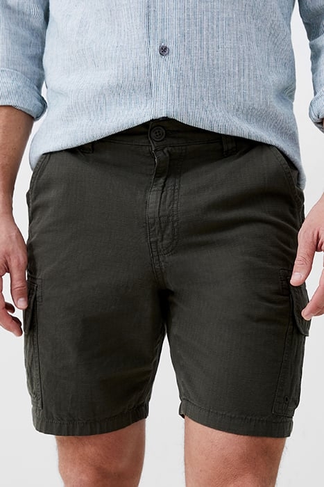 RIPSTOP CARGO SHORTS GREEN 1