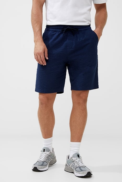 SEERSUCKER SHORTS BLUE 1