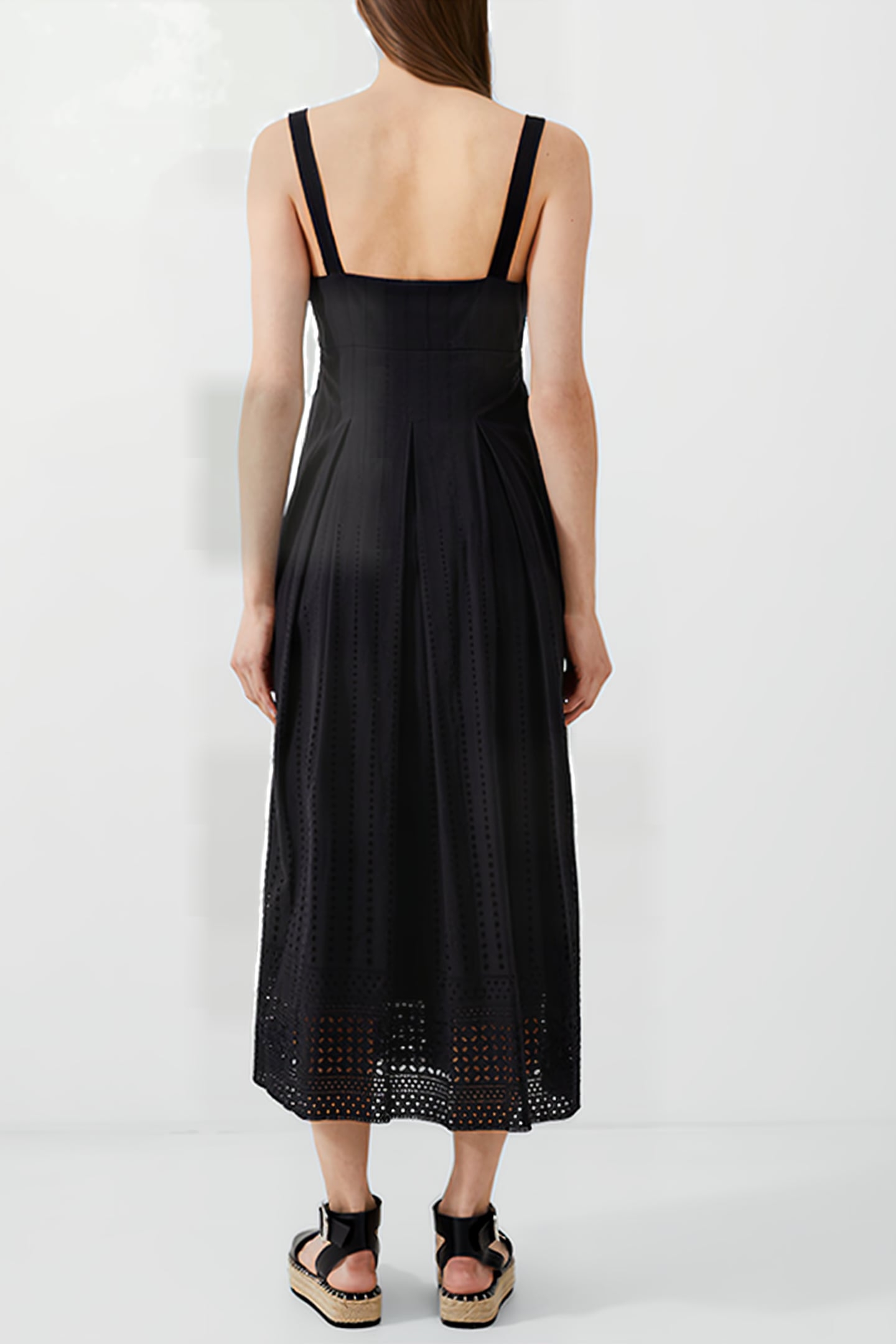 ABANA BITON BROIDERIE DRESS BLACK 2