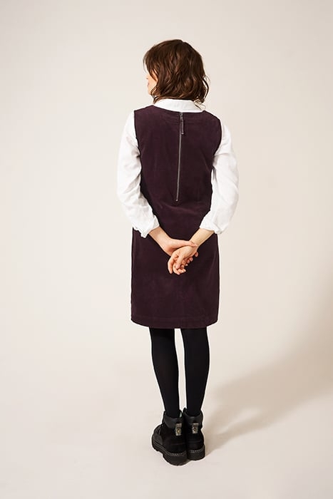 LOTHBURY  CORD PINNY DARK PLUM 2