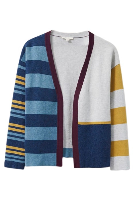 REVERSIBLE STRIPE CARDI NAVY 2