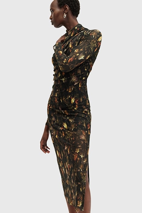 TIA MESH DRESS KATERI HAZEL BROWN 5