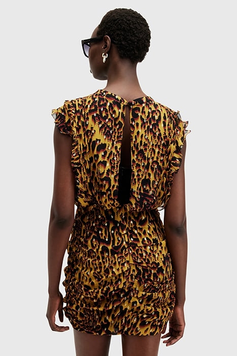 HALI DRESS TERESA DEEP YELLOW 2