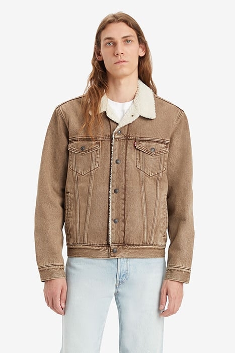 TYPE DENIM JACKET BROWN 1