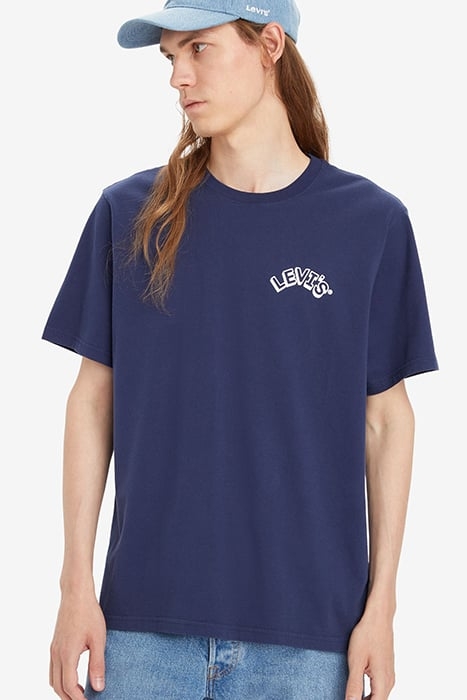 SS PRINTED T-SHIRT NAVY 5